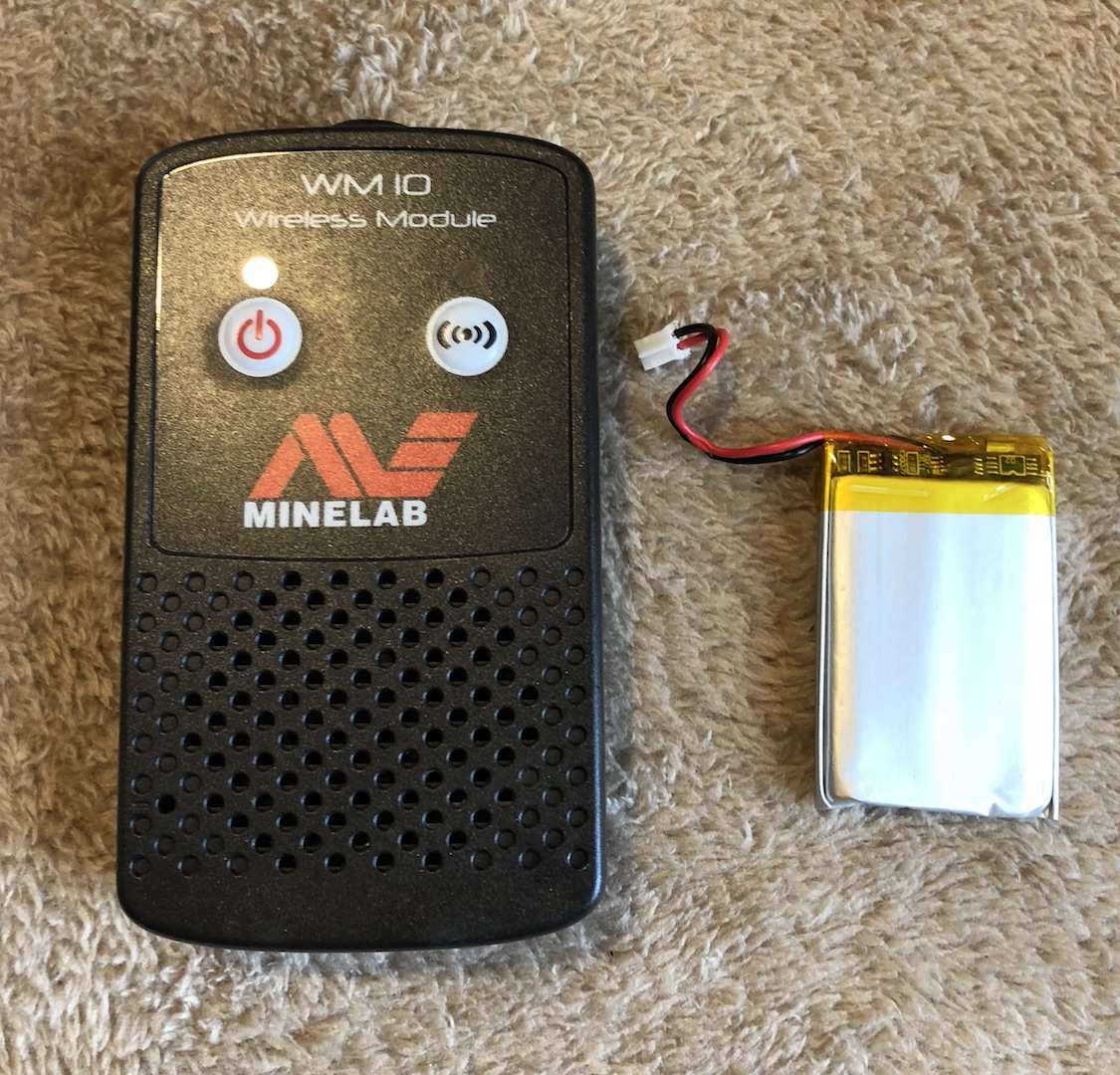 Minelab WM10 and WM12 Aftermarket Replacement Battery